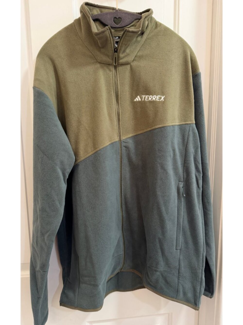 Adidas Terrex MT Full-Zip Fleece Jacket NWT Men’s Large